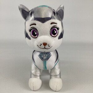 Paw Patrol Cat Pack Rory 8" Plush Stuffed Animal Toy Metallic Silver 2021